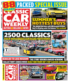 Cover of Classic Car Weekly (UK)
