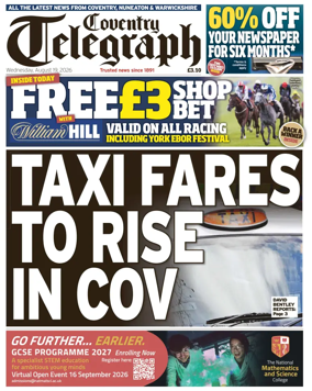 Cover of Coventry Telegraph