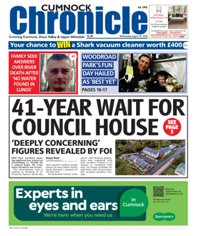 Cover of Cumnock Chronicle