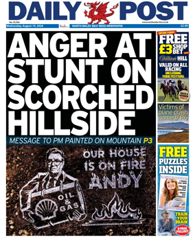 Cover of Daily Post (North Wales)