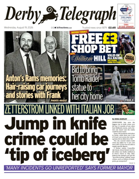 Cover of Derby Telegraph