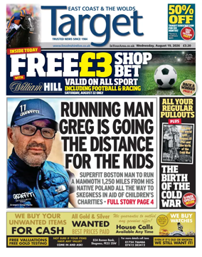 Cover of East Coast & The Wolds Target