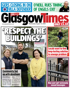 Cover of Glasgow Times
