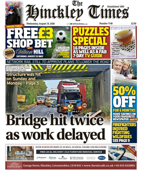 Cover of Hinckley Times