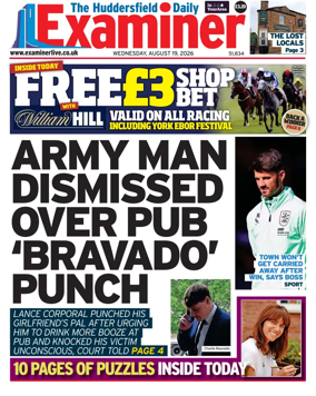 Cover of Huddersfield Daily Examiner