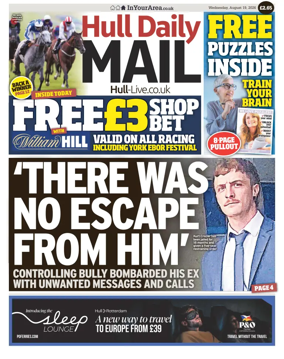 Cover of Hull Daily Mail