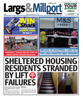 Cover of Largs & Millport Weekly News