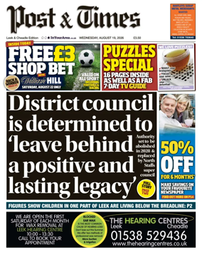 Cover of Leek Post & Times
