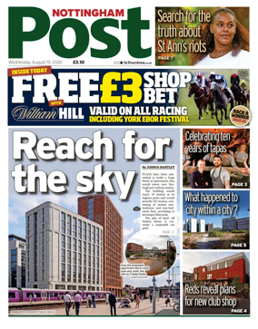 Cover of Nottingham Post