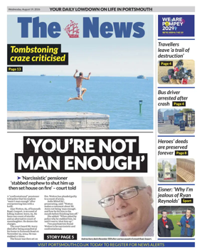 Cover of Portsmouth News