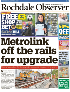 Cover of Rochdale Observer