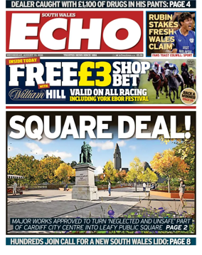 Cover of South Wales Echo