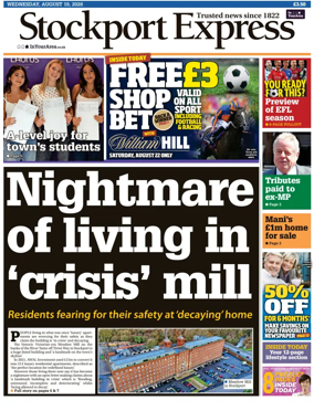 Cover of Stockport Express