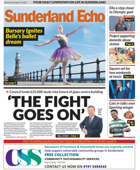 Cover of Sunderland Echo