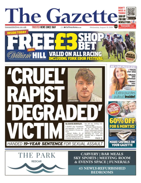 Cover of Teesside Evening Gazette