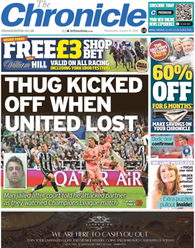 Cover of The Chronicle (UK)