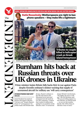 Cover of The Independent