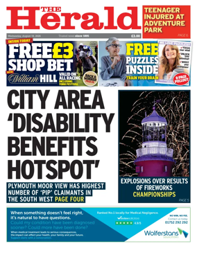Cover of The Plymouth Herald