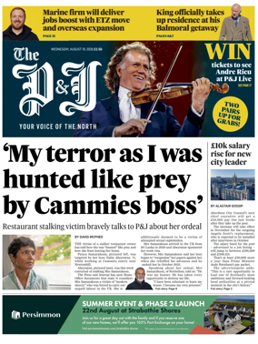 Cover of The Press and Journal (Aberdeen and Aberdeenshire)