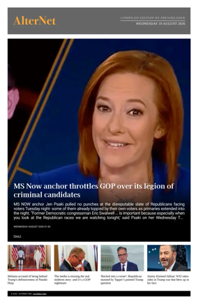 Cover of AlterNet