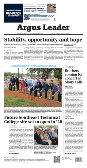Cover of Argus Leader