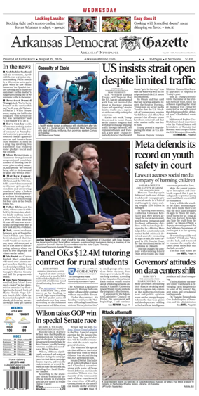 Cover of Arkansas Democrat-Gazette