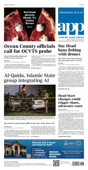 Cover of Asbury Park Press
