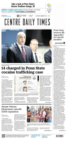 Cover of Centre Daily Times