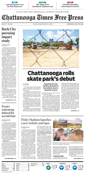 Cover of Chattanooga Times Free Press