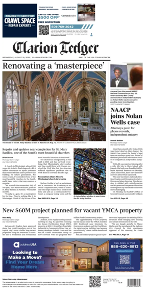 Cover of Clarion Ledger