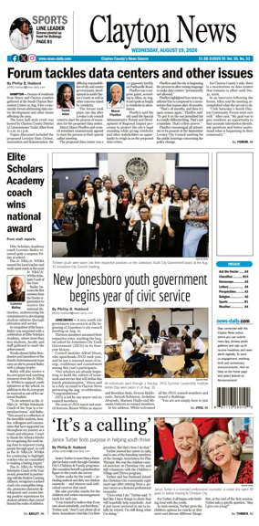 Cover of Clayton News