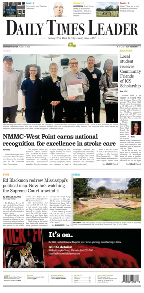 Cover of Daily Times Leader