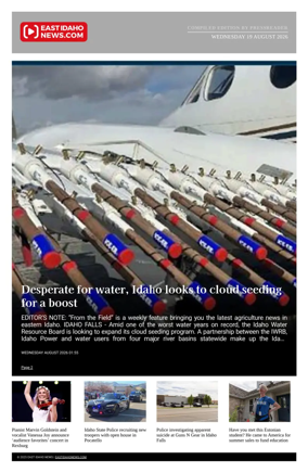 Cover of East Idaho News