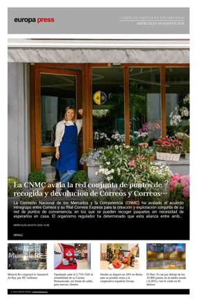 Cover of Europa Press - Compiled Edition
