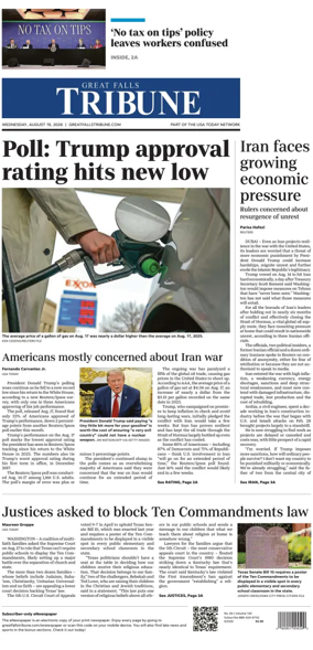 Cover of Great Falls Tribune
