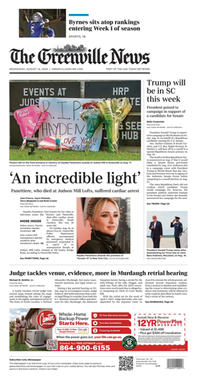 Cover of The Greenville News