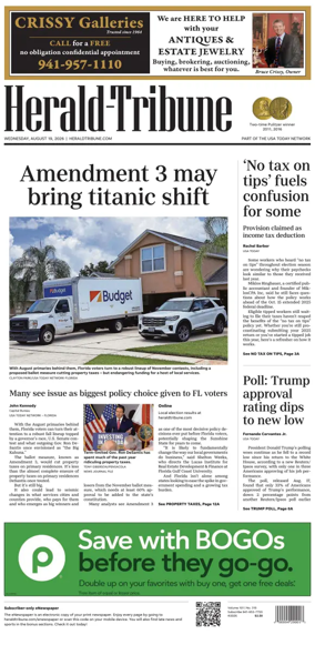 Cover of Herald-Tribune