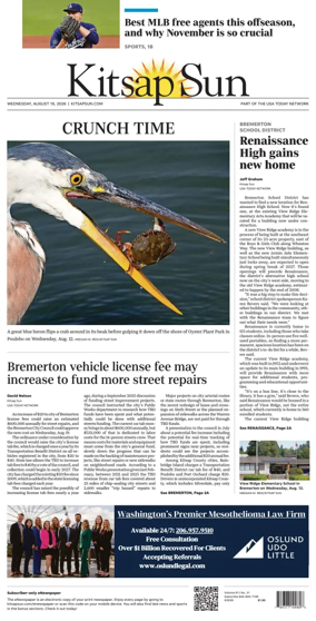 Cover of Kitsap Sun