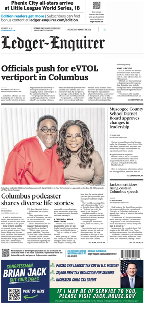 Cover of Ledger-Enquirer