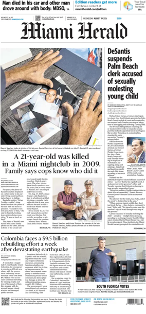 Cover of Miami Herald