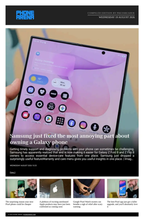 Cover of Phone Arena - Compiled Edition