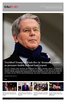 Cover of Raw Story