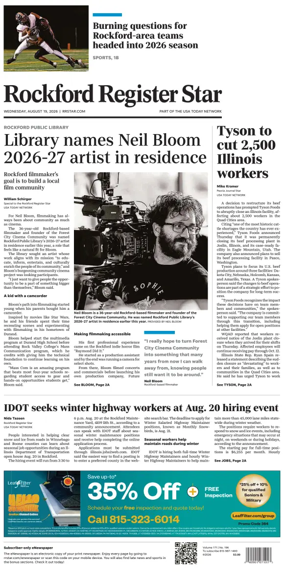 Cover of Rockford Register Star