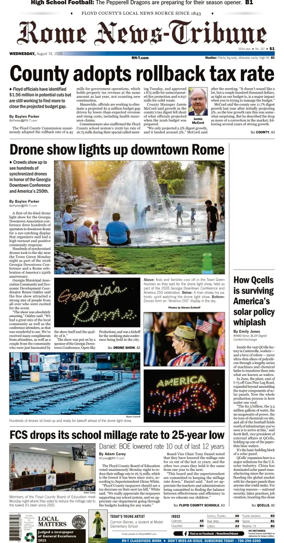 Cover of Rome News-Tribune