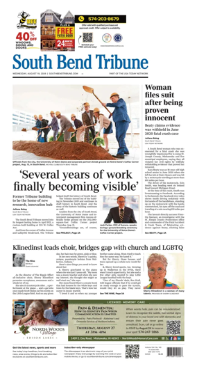 Cover of South Bend Tribune