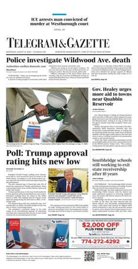 Cover of Telegram & Gazette
