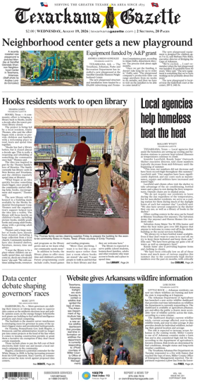 Cover of Texarkana Gazette
