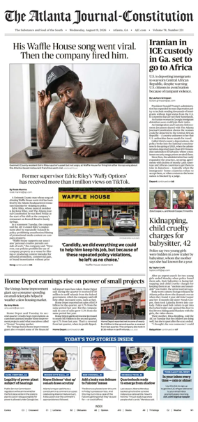 Cover of The Atlanta Journal-Constitution