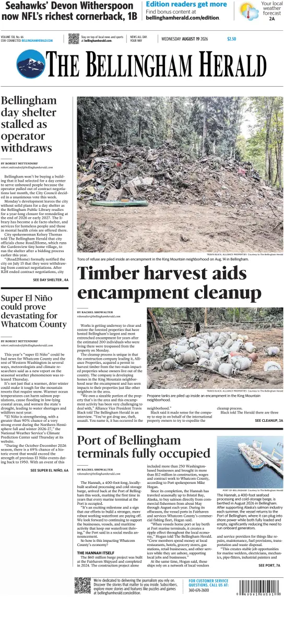 Cover of The Bellingham Herald