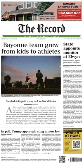 Cover of The Bergen Record